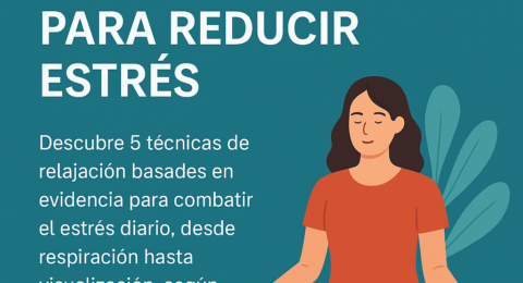 persona meditando representando 5 técnicas de relajación y mindfulness para reducir el estrés en 2025